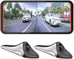 car blind spot camera paired with car blind spot display system, blind spot driving recorder, BSD blind spot warning assistan
