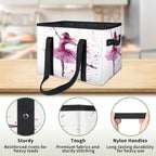 Reusable Grocery Bag, Foldable Large Shopping Tote Bag for Groceries Kitchen Picnic Car Trunk