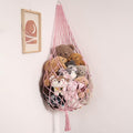 Amdermi Stuffed Animal Hammock Corner Hanging Net for Stuff Animal Storage Macrame Plush Toy Holder-Perfect for Tiny Space Wa