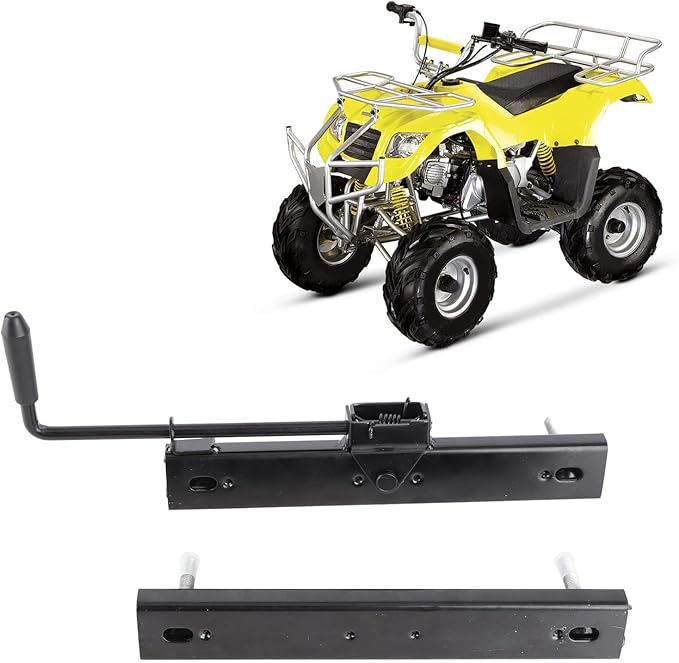 Adjustable Seat Slider, Seat Slider Track, Universal Seat Base Sliders, For Go Kart Four Wheel Off Road UTV, Seat Modification for RVs, Boats and Trucks