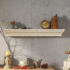 Vintage Floating Shelves,Wood Wall Shelf 3-Tier,36.3 Inch Rustic Wall Shelves, Solid Wood Mounted Decorative Shelves