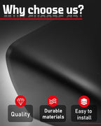 Side Mirror Caps Cover Compatible with Tesla Model 3 2017 2018 2019 2020 2021 2022 2023 2024 2025 Matte Black Mirror Covers