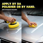 Ultra Fine Glaze - 17.6 Bottle Polish for Mirror Shine & Pre-Wax Cleanser - Jewel-Like Finish for Automotive Paint - Apply by DA Polisher or Hand - All Painted Surfaces