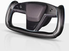 Steering Wheel Cover for Tesla Yoke Steering Wheel, Car Steering Wheel Cover for Tesla Model S 2021-Present/Model X 2021-Present Steering Wheel Accessories Black