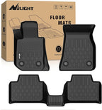 Nilight TPE Floor Mats for BMW 3 Series G20 330i 330i xDrive RWD Sedan Only 2019 2020 2021 2022 2023 2024 2025 All Weather Custom Fit Heavy Duty Floor Liners