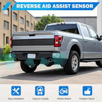 Yikesai 4X Backup & Reverse Sensor Kit, Rear Parking Assist Sensor Compatible with Ford F150 F250 F350 E150 E250 Escape Explo