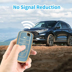 For Ford Key Fob Cover with Keychain, Soft TPU Key Case Shell Full Protection for Ford Explorer Fusion Escape Edge Expedition