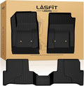 LASFIT Floor Mats for Chevrolet Chevy Colorado/GMC Canyon 2015-2022 Extended Cab Only (Not Fit Crew Cab), All Weather TPE Custom Fit Floor Mats for Cars, 1st and 2nd Row Car Floor Mats Full Set