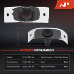 A-Premium 4-PC Front Inner and Outer Parking Assist Sensor Retainer Bezels Compatible with Toyota Models - Tundra 2022-2024, 