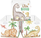 Clastyle Dinosaurs Storage Cube Organizer Set Plants Closet Clothes Cube with Metal Frame Foldable Parents Organizer Storage 