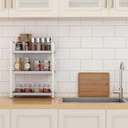 HNRLOY Bathroom Counter Organizer,Bathroom Countertop Organizer,Counter Shelf,Countertop Storage,Organization and Storage,Mak