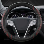 West Llama Customized Auto Car Steering Wheel Cover for Hyundai,Tucson,Sonata,Elantra,Santa Fe,Genesis,Sonata Hybrid,Azera,Ve