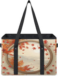 Reusable Grocery Bag, Foldable Large Shopping Tote Bag for Groceries Kitchen Picnic Car Trunk