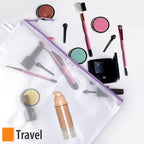 20PCS Mesh Zipper Pouch Bags, A4 13x9 Inches Waterproof Mesh Bags with Zipper, Plastic Zipper Pouch for Organizing, Mesh Bag 