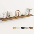 Dreamland 55 Inches Floating Shelves for Wall, 8" Deep Long Floating Shelves Set of 1, Large Display & Storage Shelf, Wall Sh