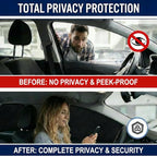 XCBYT Car Window Shades - 4 Pcs Car Privacy Curtains - 100% Block Light Car Window Covers - Magnetic Side Window Sun Shade Keeps Cooler for Breastfeeding, Taking a nap, Changing Clothes, Camping