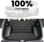 LASFIT Full Set Floor Mats for Honda CR-V 2026 2025 2024 2023 (Gasoline Only), All Weather TPE Custom Fit Floor Liners 1st & 2nd Row & Seat Back Mat & Cargo Mat (Lower Position)