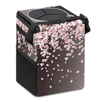 Car Trash Can – Multi-Purpose, Lightweight and Portable with Durable Water-Resistant Coating, No Installation Required, Practical and Ample Capacity, Variety of Colors.Pink Falling Petals