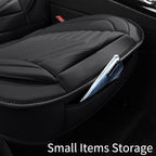 Car Seat Covers, Breathable & Waterproof Faux Leather Automotive Seat Covers for Cars SUV Truck Sedan, Universal Anti-Slip Dr