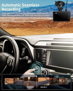iZEEKER 2.5K Dash Cam, 1440P QHD Car Camera with Free 32GB Card, 3" IPS Display, Night Vision, WDR, 170°Wide Angle, Loop Reco