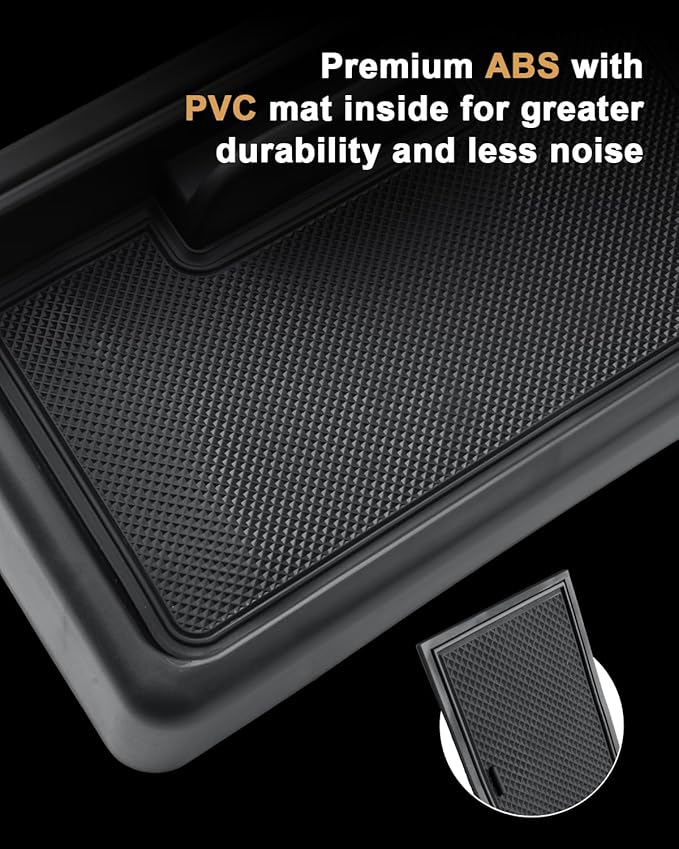 ECOZEN 2021-2024 Chvey Tahoe/Suburban & GMC Yukon Dash Console Organizer Tray - Behind Screen Organizer For 2021-2024 Tahoe/Suburban/Yukon Accessories Dashboard Storage Box Behind Screen