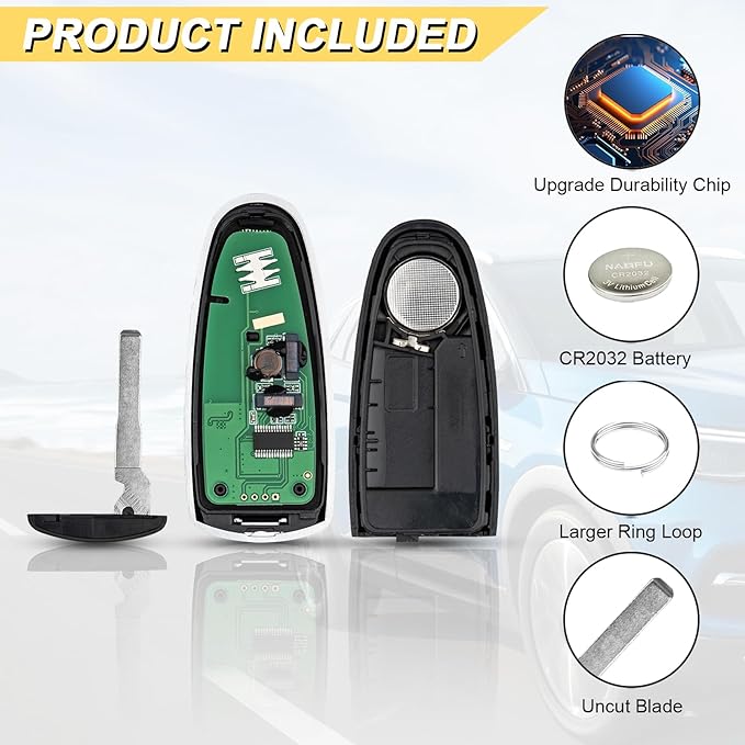 Key Fob Replacement for 2013-2019 Ford Escape/ 12-17 Focus BEV Electric/ 13-18 C-Max Energi Car Keyless Entry Remote Control,