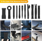 GOOACC 19Pcs Trim Removal Tool Set Panel Fastener Clips Removal Automotive Plastic Upholstery Pliers Removal Install Removal 