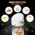 Car Trash Can Bin with Lid - Car Garbage Can Cup Holder - White Mini Leakproof Vehicle Trash Garbage Can Bin with 20pcs Trash Bags-Car Organizers and Storage for Front Back Seat Accessories