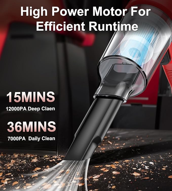 Car Vacuum Portable Cordless