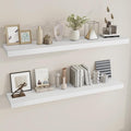 Dreamland 55 Inches Floating Shelves for Wall, 9.8" Deep Long Floating Shelves Set of 2, Large Display & Storage Shelf, Wall 