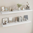 Dreamland 55 Inches Floating Shelves for Wall, 9.8" Deep Long Floating Shelves Set of 2, Large Display & Storage Shelf, Wall 