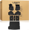 LASFIT Floor Mats & Cargo Mat & Backrest Mats for BMW X3 2025 2026 Custom Fit TPE All Weather 1st & 2nd Row Car Mats and Trunk Liners Accessories for 30 xDrive M50 xDrive