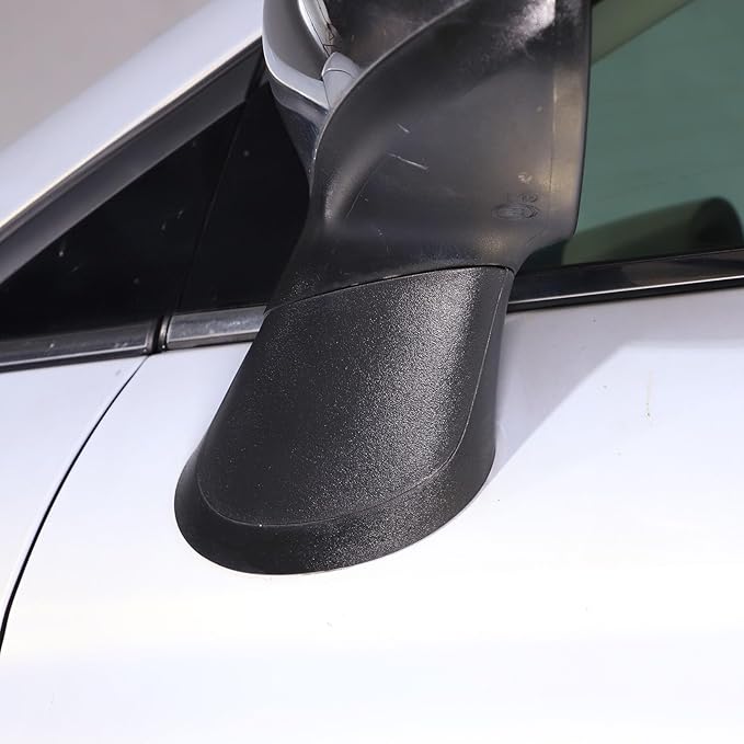 1 Pcs Side Mirror Arm Cover,Left/Right Mirror Stem Cap,Fit for Fiat 500/Fiat 500 Convertible/Abarth 595/Abarth 695 735450654 735450655 0735642839,Car Mirror Cover Housing,Replacement (Left)