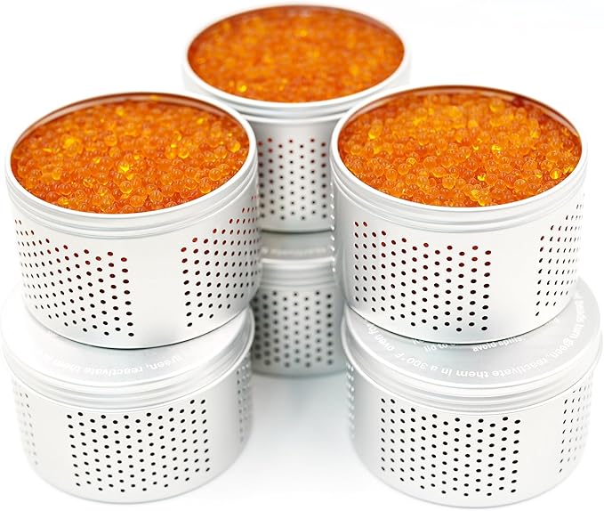 Gun Safe Dehumidifier 200g - Small Silica Gel Desiccant Canister, Moisture Absorber for Gun Cabinets & Safes, Protect 160