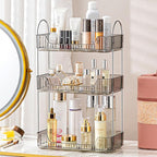 Aveniee Bathroom Counter Organizer, 3 Tier Perfume Skin Care Countertop Storage Shelf, Vanity Makeup Tray for Cosmetic Skinca