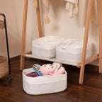 OIASKET Storage Baskets for Organizing 3 Pack, Woven Baskets for Shelves, Closet Organizer Bins Empty Gift Basket Toy Storage