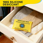 Rechargeable Desiccant Reusable Silica Gel Packets Color Changing Desiccant for Moisture Control & Storage (2)