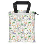 Car Trash Bag Large Hanging Can for Back of Seat, Cute Waterproof Car Garbage Bag for Vehicle, Travelling, Outdoor Cute Cats