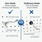 Pegboard Metal Hooks Kit 90PCS - Heavy Duty Utility Set for Garage & Workshop Organization, Wall Hanger Holder with Locks, No