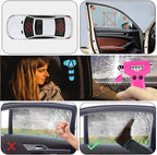 2 Pack Car Safety Hammer, 3-in-1 Emergency Escape Tool Window Breaker and Seat Belt Cutter with Light Reflective Tape for Fam
