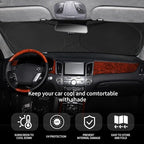 Sunshade Sun Shield for Mercedes-Benz C-Class W205 C250 C300 C400 SLK SLS CLA CLS CL-Class 2008-2023 2024 Window Shade Windshield Cover Sun Visor Protector Car Accessories Block UV Rays Heat