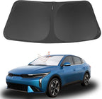 Front Windshield Sun Shade Foldable Car Front Window Sun Shade Windshield Shade Custom Fit for 2019-2023 Kia Forte Block UV Rays Accessories Heat Keep Cooler