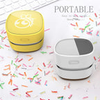ODISTAR Desktop Vacuum Cleaner, Mini Table dust Sweeper Energy Saving,High Endurance up to 90 mins,Cordless&360º Rotatable De