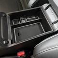 Center Console Organizer Compatible with 2022-2024 Hyundai Tucson & Santa Cruz 2022-2025 Interior Accessories Armrest Storage Box Insert Tray (Not for 2025 Limited/Hybrid/Plug-in Hybrid) White