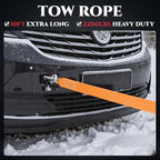 Roadside Emergency Car Kit for Vehicles, Car First Aid Kit Emergency Kit with Jumper Cables, Snow Shovel, Tow Strap, Car Safe