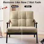 Beige Leather Recoloring Balm, Leather Color Restorer Conditioner, Leather Repair Kits for Vinyl Furniture, Sofa, Car Seats, 