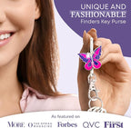 Women’s Bag Charm Key Finder, Car Keychain Hook, Cute Purse Organizer & Tote Bag Accessories, Gifts for Mom - Original