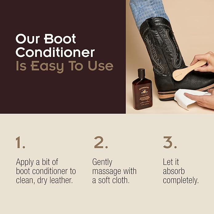 Griffin Leather Boot Conditioner, 8 oz – Deep Conditioning & Moisturizing Formula – Non-Greasy Leather Conditioner for Boots