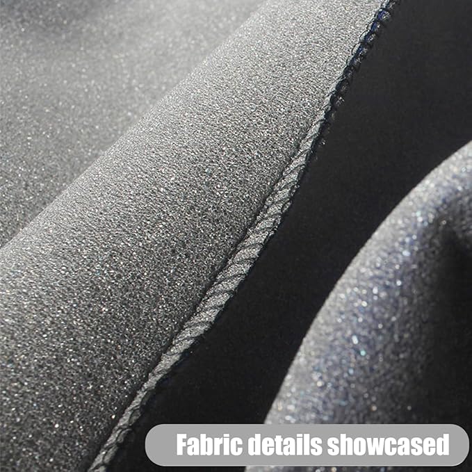 BELOMI Car Seat Covers Only, Breathable Premium Cloth Auto Seat Cover, Universal Front and Rear Seat Covers, Automotive Inter