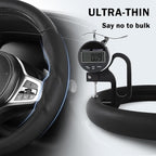 Steering Wheel Cover for BMW 3 4 Series(2021-2024) 5 Series(2020-2023) X5(2019-2020) X7(2020-2025) 328i 320i 330i 325i 528i 535i 530i M3 2 4 7 8 Series X3M X4 X6 XM M2 M4 M5 M8 Z4 i4, Black